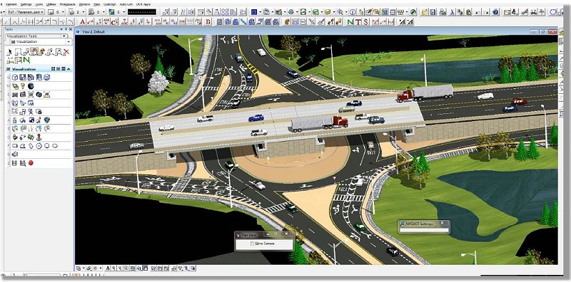 城市道路bim模型设计|市政工程